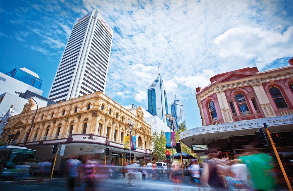 Aparthotel Citadines St Georges Terrace Perth Exterior foto
